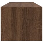 Meuble TV vidaXL Marron Chêne 100x31x25 5 cm Bois d'ingénierie