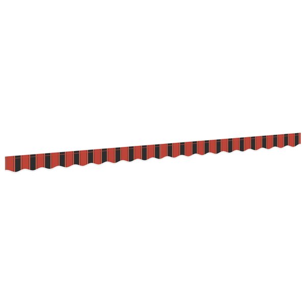vidaXL Valance d'Auvent pour cadre de 4 5 m Multicolore 4 3x0 2 m