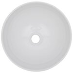 vidaXL Meuble de salle de bain en deux pièces Céramique Chêne