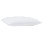 vidaXL Oreillers 2 Pièces Blanc 50 x 70 cm