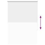 vidaXL Store enrouleur occultant largeur du tissu 85 7 cm polyester