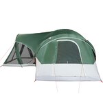 vidaXL Tente familiale tipi 8 personnes vert imperméable