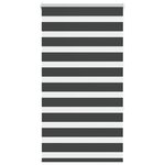 vidaXL Store zèbre noir 75x150 cm largeur du tissu 70 9 cm polyester