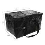 Pack and Move - Lot 24 Sacs Rangement Recylé - 55 x 35 x 30 cm - Poignées solides - Déménagement et Transport - Ultra Résistant - Réutilisable - 55L