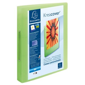 Classeur 2 anneaux 30mm polypropylène chromaline 10/10e Krea Cover - A4 maxi x 12 EXACOMPTA