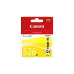 Canon pack de 1 cartouche d'encre  - cli-526y - jaune - capacité standard 9ml - 525 pages - blister avec alarme