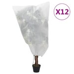 vidaXL Housses de protection pour plantes avec cordon de serrage 12Pièces
