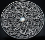 Pièce de monnaie en Argent 5 Dollars g 62.2 (2 oz) Millésime 2020 NINE DRAGONS