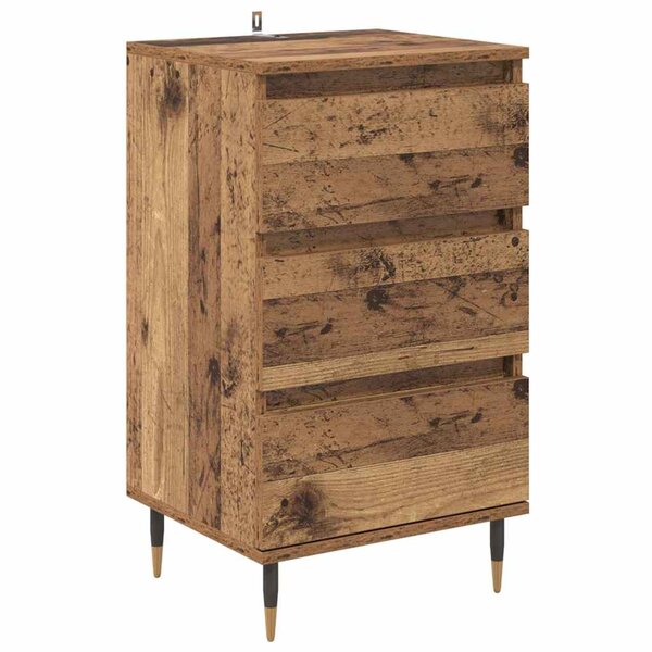 vidaXL Buffet Bois ancien 35 x 40 x 70 cm Bois d'ingénierie