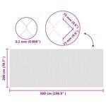 vidaXL Filet de protection pour oiseaux Vert 2 x 5 m HDPE