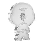 Pièce Chibi Coin Collection - The Lord Of The Rings Series – Gollum 1oz Argent