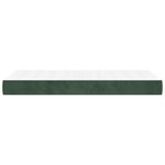 vidaXL Matelas de lit à ressorts ensachés 80x220x20 cm velours