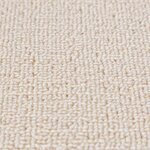 Tapis d'escalier vidaXL avec support en latex Crème 25x60 cm