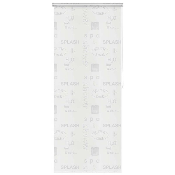 vidaXL Store roulant de douche 100x240 cm Éclaboussures