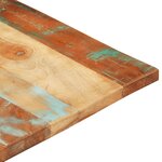 vidaXL Dessus de table rectangulaire 60x140 cm 25-27 mm Bois récupéré