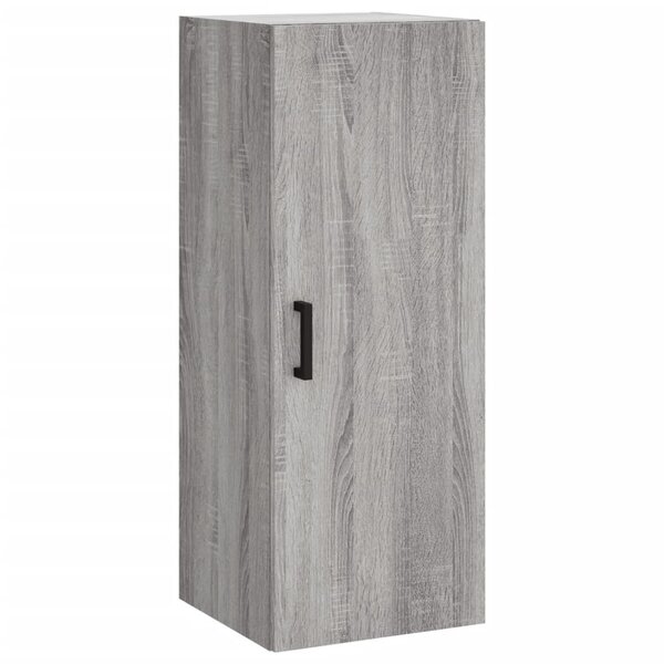 vidaXL Armoire murale sonoma gris 34 5x34x90 cm