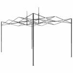 vidaXL Serre avec toit Vert 290 x 430 x 315 cm Acier
