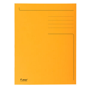 Chemise Imprimée 3 Rabats 280g FOREVER Orange EXACOMPTA