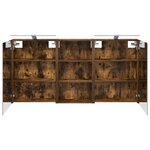 vidaXL Ensemble de Meubles de Salle de Bain 3 Pièces 140 x 14 5 x 70 cm