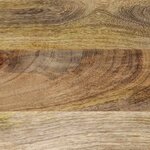 vidaXL Table de chevet 40x33 5x46 cm bois de manguier solide