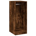 vidaXL Garde-robe chêne fumé 48x41x102 cm bois d'ingénierie