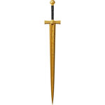 EXCALIBUR Or Version Dorée Légende de l'Epée 2 Once Pièce Argent 2000 Francs Cameroun 2025
