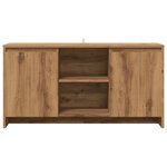 vidaXL Meuble TV chêne artisanal 102x37 5x52 5 cm bois d'ingénierie
