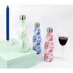 Bouteille isotherme YOKO DESIGN Toile de Jouy Bleue