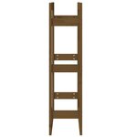 vidaXL Support de bois de chauffage Marron miel 60x25x100 cm Bois pin