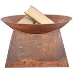 Brasero coloris rouille Esschert Design FF149