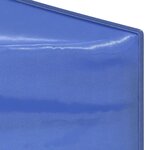vidaXL Tente de réception pliable Bleu 3x3 m