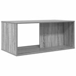 vidaXL Ensemble de tables basses 2 Pièces Gris Sonoma Bois d'ingénierie