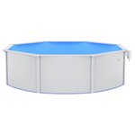 vidaXL Piscine avec échelle de sécurité 460x120 cm