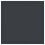 vidaXL Table de jardin pour repas Anthracite 100 x 100 x 73 cm