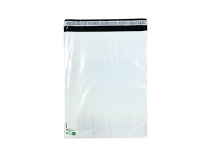 100 Enveloppes plastique opaques ECO 60 microns N°4 - 320x410mm