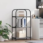 vidaXL Étagère Sonoma gris 60 x 30 x 109 cm Bois d'ingénierie