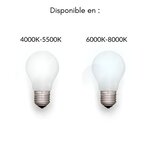 Suspension industrielle highbay ufo 100w ip65 - blanc froid 6000k - 8000k - silamp