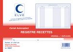 Manifold Micro ENTREPRENEURS RECETTES 210 x 297 mm 40 Feuillets Dupli ELVE