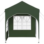 vidaXL Tente de fête pop-up 192 x 192 x 245 cm Vert