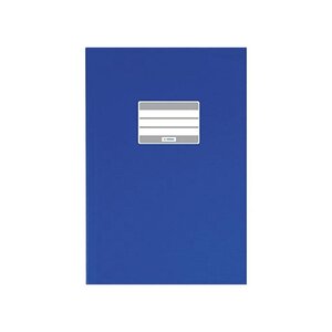 1x Protège-cahiers, format A4, en PP, couverture bleu HERMA