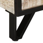 vidaXL Meuble TV 110x30x41 cm Bois d'acacia massif