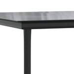 vidaXL Ensemble à manger de jardin coussins 5 Pièces mélange beige rotin