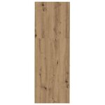 vidaXL Armoire d'apothicaire chêne artisanal bois d'ingénierie
