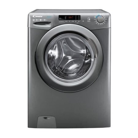 Lave-linge hublot candy cs1292drre- 9 kg - classe a+++ - 1200 tours/min - anthracite