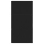 vidaXL Canapé-lit pliable 80 x 67 x 45 cm Noir