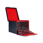 Valise numismatique noir simili cuir  Cargo MB10 Deluxe.