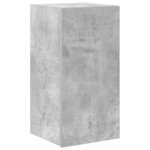 vidaXL Ensemble de meubles TV 7 Pièces Gris béton Bois d'ingénierie