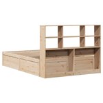 vidaXL Cadre de lit sans matelas 120x190 cm bois de pin massif