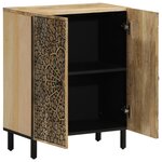 vidaXL Armoire latérale 60x33x75 cm bois massif de manguier