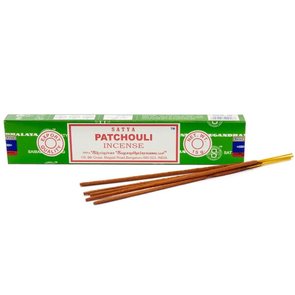 Encens satya patchouli - 15 grammes environ 15 bâtonnets